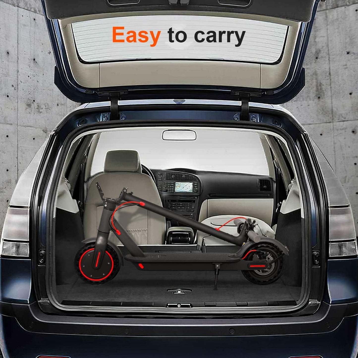 JOYHIS Maxshot Electric Scooter 8.5'' Tires Max 35 KM Range 350 Motor, Max 19 MPH Speed Dual Braking Folding Commuting E-Scooter