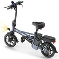 JOYHIS Electric Bike for Adults 500W Motor Foldable Bike for Adults and Teens, with 48V 10.4Ah Removable Lithium Battery--Recharge your phone in Phone Holder | Up to 28 Miles Range