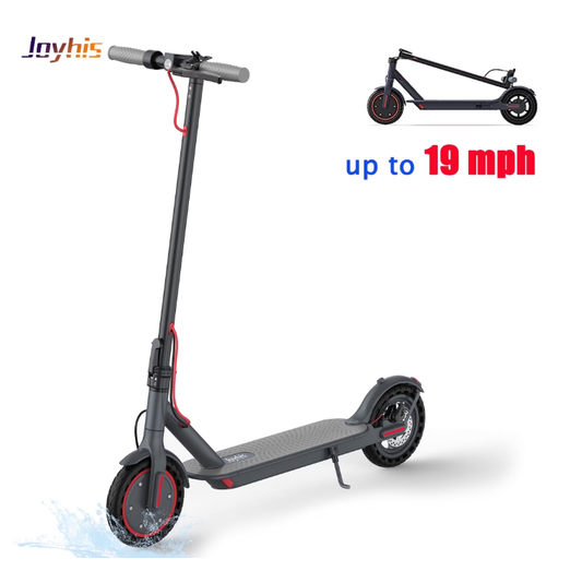 JOYHIS J078 350W Folding Electric Scooter, 8.5" Solid Tires, 19mph, 21-Mile Range, Ideal for Commuting